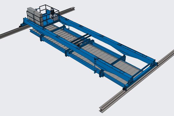 Hubautomat komplett - Creo Parametric