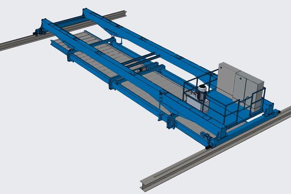Hubautomat komplett - Creo Parametric